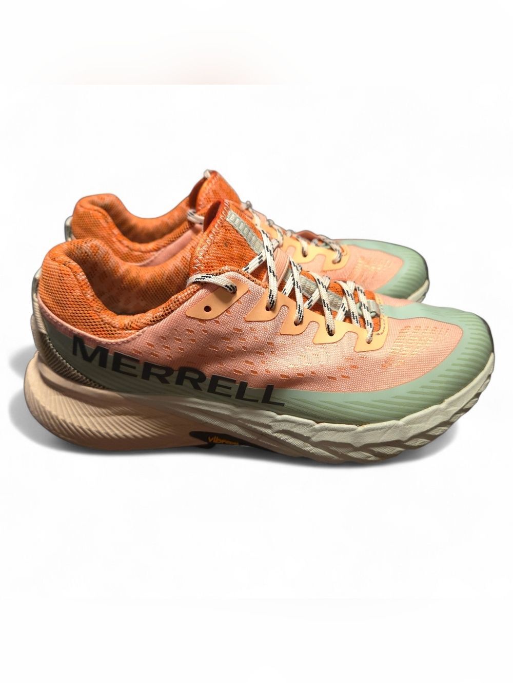 Merrell Agility Peak Trail Running Shoes Women’s Size 9 Vibram Hiking Sneakers